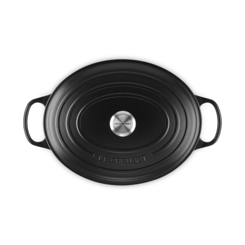 Le Creuset Signature ovali kepimo forma 35 cm juoda (21178350000430)