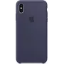 Apple Silicone Dėklas iPhone XS Max Vidurnakčio Mėlyna