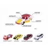 Automobilių rinkinys Majorette 60-mečio 5 vnt.
