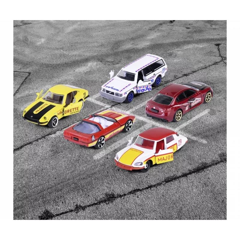 Automobilių rinkinys Majorette 60-mečio 5 vnt.