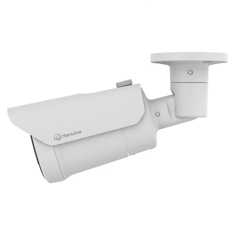 Hanwha QNO-C8083R tinklinė kulkos formos dienos/nakties kamera, 5 MP, H.265, 3.2-10 mm, AI, IR, IK10, IP66