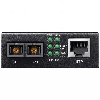 Cudy MC100MA-2 tinklo medijos keitiklis 1000 Mbit/s 1310 nm Daugiamodis Juodas