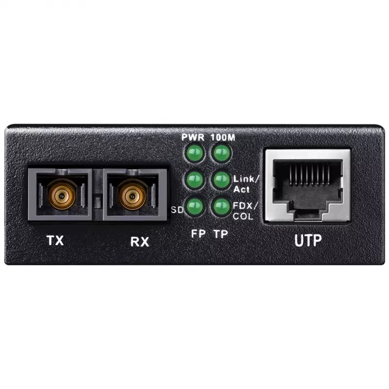 Cudy MC100MA-2 tinklo medijos keitiklis 1000 Mbit/s 1310 nm Daugiamodis Juodas