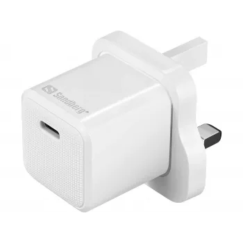 SANDBERG USB-C kintamosios srovės įkroviklis PD20W UK
