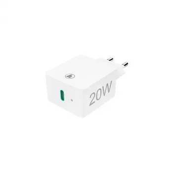 Hama 00201652 Įkroviklis 220V USB-C PD/Qualcomm 25W Baltas