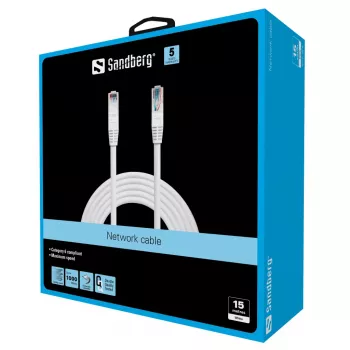 SANDBERG tinklo kabelis - RJ-45 (M) į RJ-45 (M)