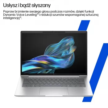 HP EliteBook 6 G1a Next Gen AI PC Copilot+ PC AMD Ryzen AI 5 340 nešiojamas kompiuteris 35,6 cm (14 inch) WUXGA 16 GB DDR5 RAM 512 GB SSD Wi-Fi 6E (802.11ax) Windows 11 Pro sidabrinis