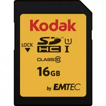 Kodak SD 16GB UHS-I U1 V10 Premium atminties kortelė (EKMSD16GHC10K)