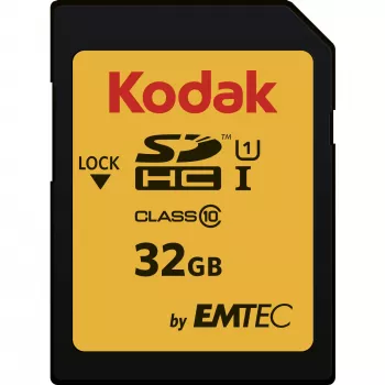 Kodak atminties kortelė 32GB SDHC UHS-I U1 / Class10 580x (EKMSD32GHC10K)