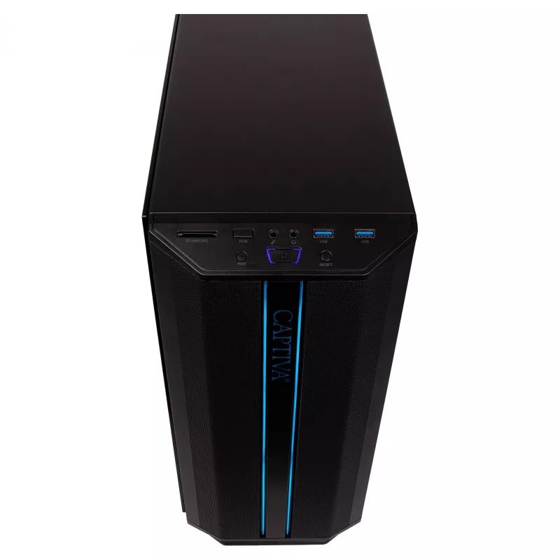 Stalinis kompiuteris Captiva Advanced Gaming R98-206 AMD Ryzen 7 5700X, 32GB RAM, 1TB M.2 SSD, GeForce RTX 5060, Wi-Fi 6, Windows 11