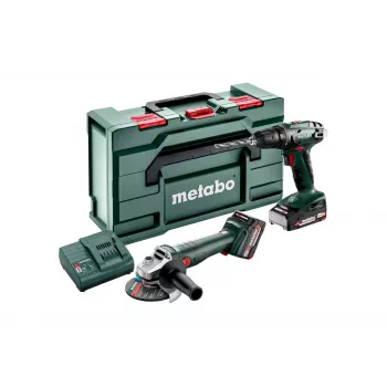 Metabo SET 2.4.3 18 V 1600 RPM Juoda, Žalia, Raudona