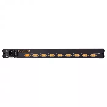 ATEN CL5708MW 43 cm LCD KVM jungiklis, USB/PS-2, VGA, 8 prievadų, JK išdėstymas