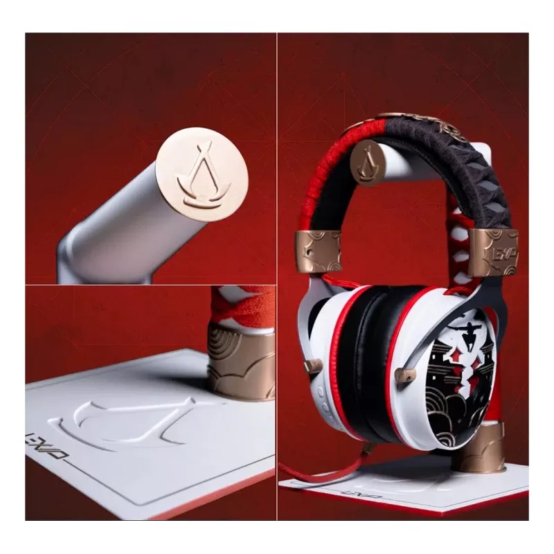 LEXIP X UBISOFT Assassins Creed Shadows MENTOR Box PS5 žaidimų ausinės/stovas