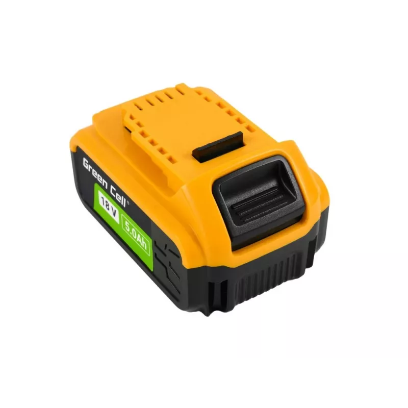 Green Cell akumuliatorius, skirtas DeWalt XR 18V 5Ah elektriniams įrankiams, DCB184