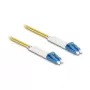 Delock LWL laidas LC Duplex į LC Duplex SingleMode OS2 lenkiamas 1 m