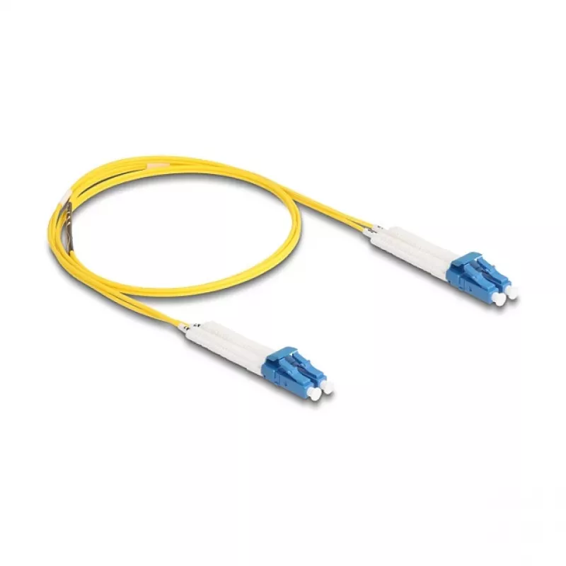 Delock LWL laidas LC Duplex į LC Duplex SingleMode OS2 lenkiamas 1 m