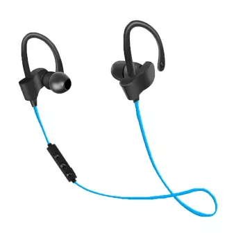 Belaidės ausinės Bluetooth juodos/mėlynos