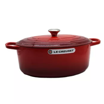 Le Creuset Signature kepimo indas ovalus 35cm vyšninė raudona (21178350602430)