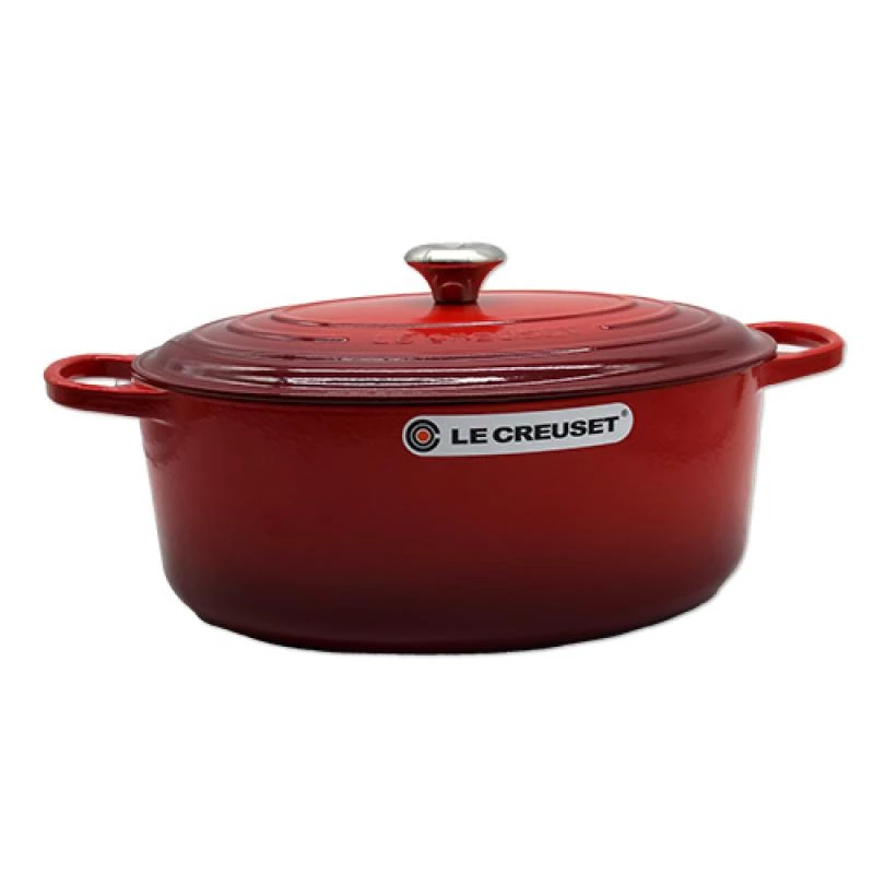 Le Creuset Signature kepimo indas ovalus 35cm vyšninė raudona (21178350602430)