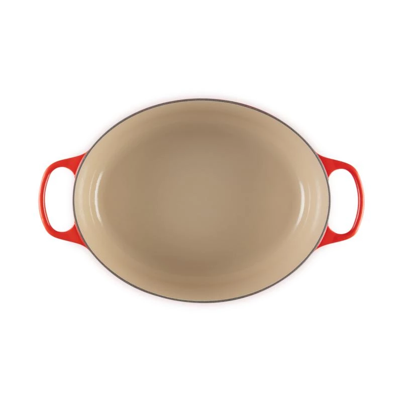 Le Creuset Signature kepimo indas ovalus 35cm vyšninė raudona (21178350602430)