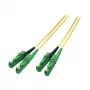 EFB R&M Duplex Patchkabel E2000/APC-E2000/APC OS2 7,5m LSZH 3mm gelb G657A1 Grade C