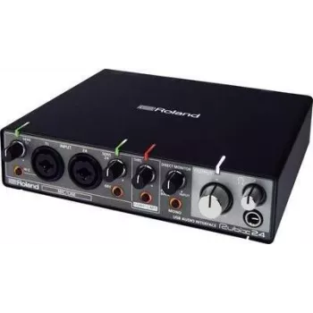 Roland Rubix24 garso sąsaja – 24 bitų, 192 kHz, 94 dB S/N, stereo, USB 2.0 (417441A99)