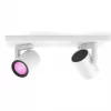 Philips Hue White&Col. Amb. Argenta Spot 2 flg. White 2x4.2W
