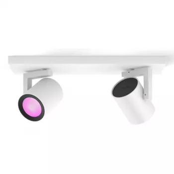 Philips Hue White&Col. Amb. Argenta Spot 2 flg. White 2x4.2W
