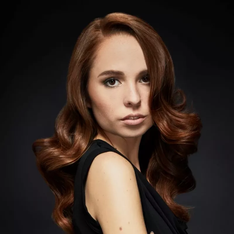 Revamp BR-1350X Progloss Volume & Wave keraminis karštas šepetys, juodas