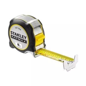 Matavimo juosta Stanley FMHT38217-0 8 m Juoda, Geltona