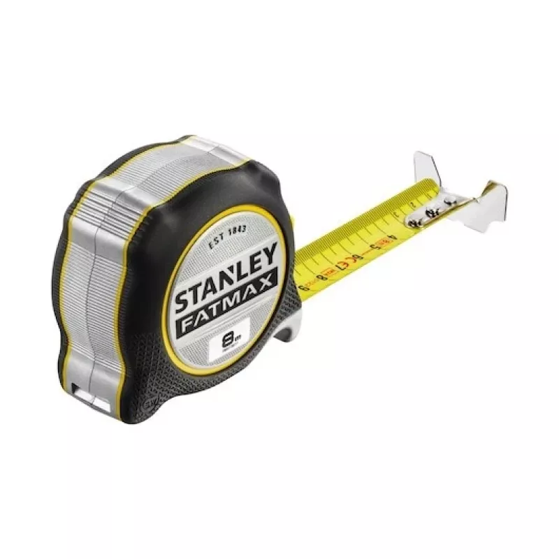 Matavimo juosta Stanley FMHT38217-0 8 m Juoda, Geltona