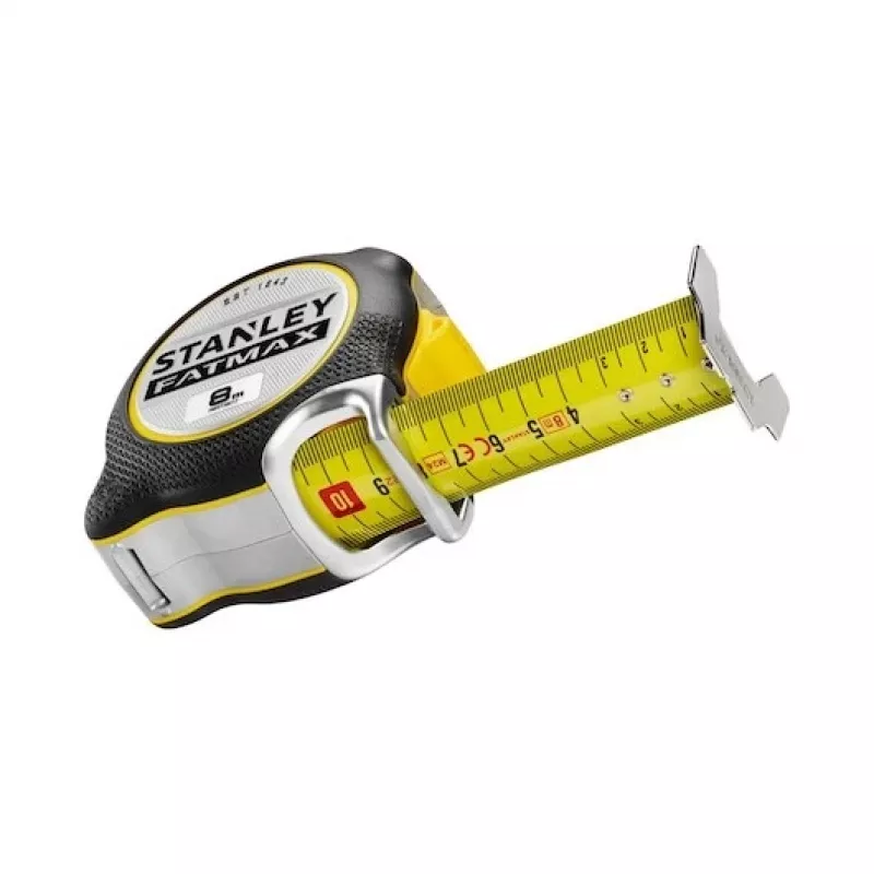 Matavimo juosta Stanley FMHT38217-0 8 m Juoda, Geltona