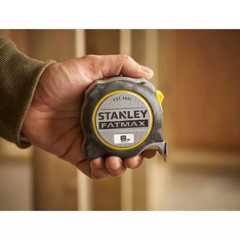 Matavimo juosta Stanley FMHT38217-0 8 m Juoda, Geltona