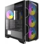 ANTEC AX-1000 ARGB Gaming korpusas, E-ATX, ATX, Micro-ATX, ITX, Mid Tower, juodas (0-761345-10240-7)