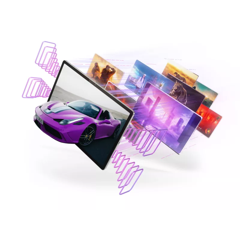 Lenovo Idea Tab Pro Mediatek 256 GB 32,3 cm (12,7 col.) 8 GB Wi-Fi 6E (802.11ax) Android 14 Pilka