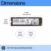 HP 1TB PCIe 4x4 NVMe kietojo kūno diskas, 1 TB, M.2