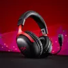 Belaidės ausinės žaidimams HyperX Cloud III S (baltos), 20–20000 Hz, 340 g