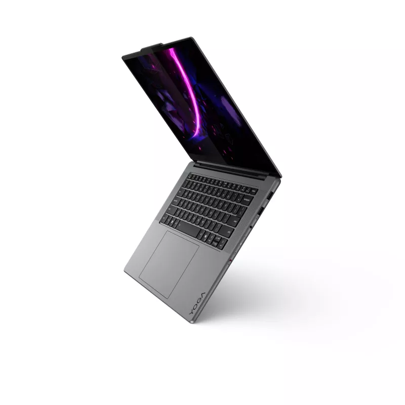 Nešiojamas kompiuteris Lenovo Yoga Pro 7 15IPH11 Copilot+ PC, Intel Core Ultra 7 356H, 15,3 colių jutiklinis WQXGA, 32 GB LPDDR5x, 1 TB SSD, NVIDIA GeForce RTX 5050, Wi-Fi 7, Windows 11 Pro, pilka