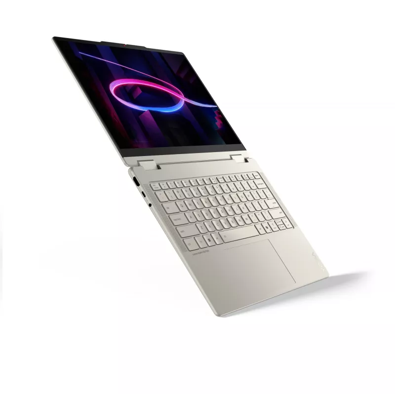 Lenovo Yoga 7 2-in-1 14IPH11 Copilot+ PC Intel Core Ultra 5 325 Hibrinis (2-in-1) 35,6 cm (14 colių) Liečiamas ekranas WUXGA 16 GB LPDDR5x-SDRAM 512 GB SSD Wi-Fi 7 (802.11be) Windows 11 Home Seashell spalva
