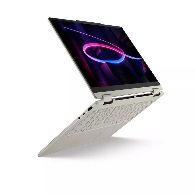Lenovo Yoga 7 2-in-1 14IPH11 Copilot+ PC Intel Core Ultra 5 325 Hibrinis (2-in-1) 35,6 cm (14 colių) Liečiamas ekranas WUXGA 16 GB LPDDR5x-SDRAM 512 GB SSD Wi-Fi 7 (802.11be) Windows 11 Home Seashell spalva