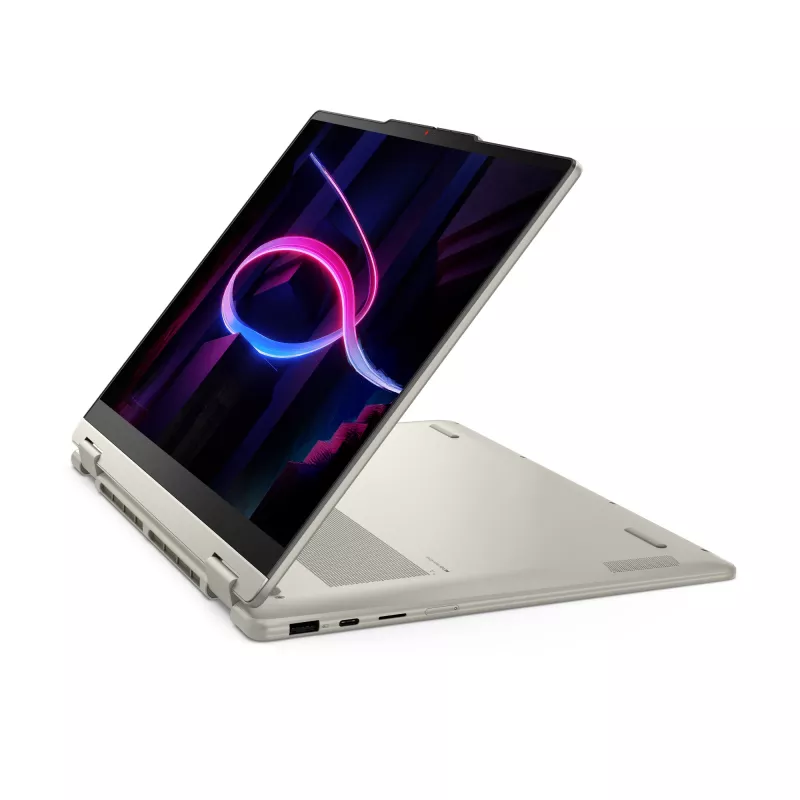 Lenovo Yoga 7 2-in-1 14IPH11 Copilot+ PC Intel Core Ultra 5 325 Hibrinis (2-in-1) 35,6 cm (14 colių) Liečiamas ekranas WUXGA 16 GB LPDDR5x-SDRAM 512 GB SSD Wi-Fi 7 (802.11be) Windows 11 Home Seashell spalva