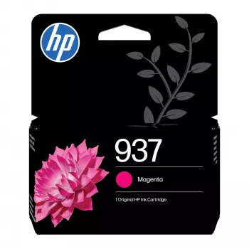 Originalus HP 937 rašalo kasetė, purpurinė, standartinė talpa, 1 vnt., 800 puslapių