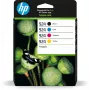 Originalūs HP 924 CMYK rašalo kasetės 4 vnt., standartinės talpos, juoda, žydra, raudona, geltona