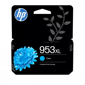 Originali HP 953XL didelės talpos purškalinė kasetė, Cyan