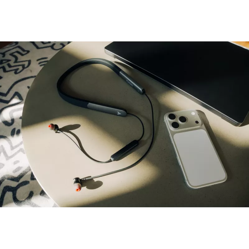 Verbatim TruSound Pro Neckband Earbuds juodos, belaidžiai, muzikai/kasdieniam naudojimui, 20–20000 Hz, 74 g, ausinės, juodos