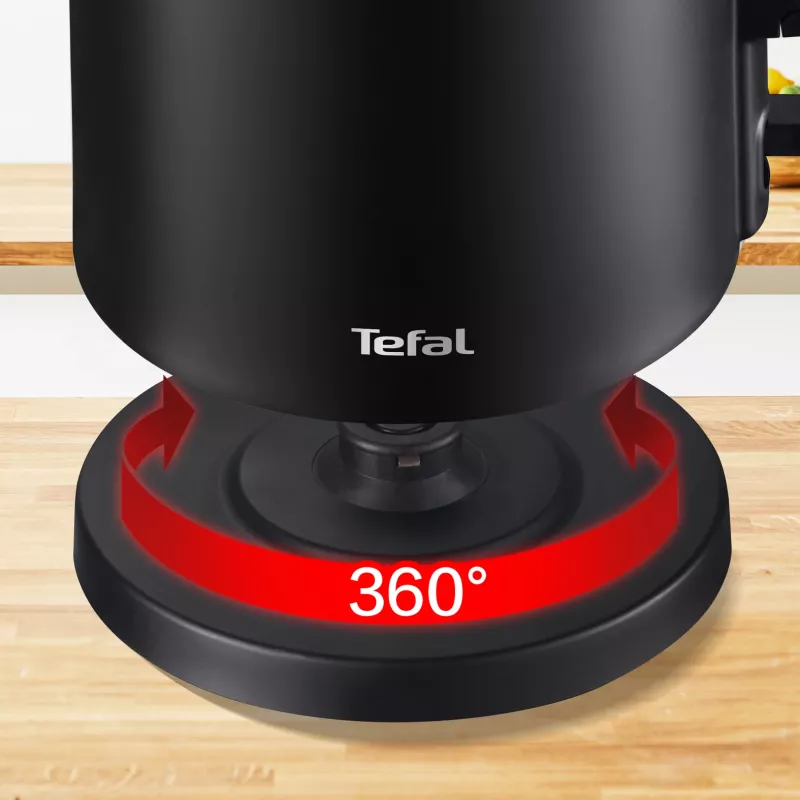 Tefal Thermo Protect KO1408E0 elektrinis virdulys 1,5 L 1500 W juodas
