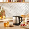 Tefal Subito Mini KO5S2DE0 elektrinis virdulys 1 L 2400 W Juodas, Nerūdijantis plienas
