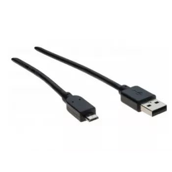 Hypertec 532456-HY USB kabelis USB 2.0 2 m USB A Micro-USB A Juodas