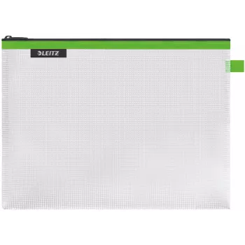 Leitz Travel Pouch vandeniui atsparus WOW Large, Unisex, Aksesuarų krepšys, Didelis, Užtrauktuku, Vandeniui atsparus, Žalias