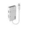 Lindy USB Type C į trigubą monitorių keitiklis, 3840 x 2160 pikselių